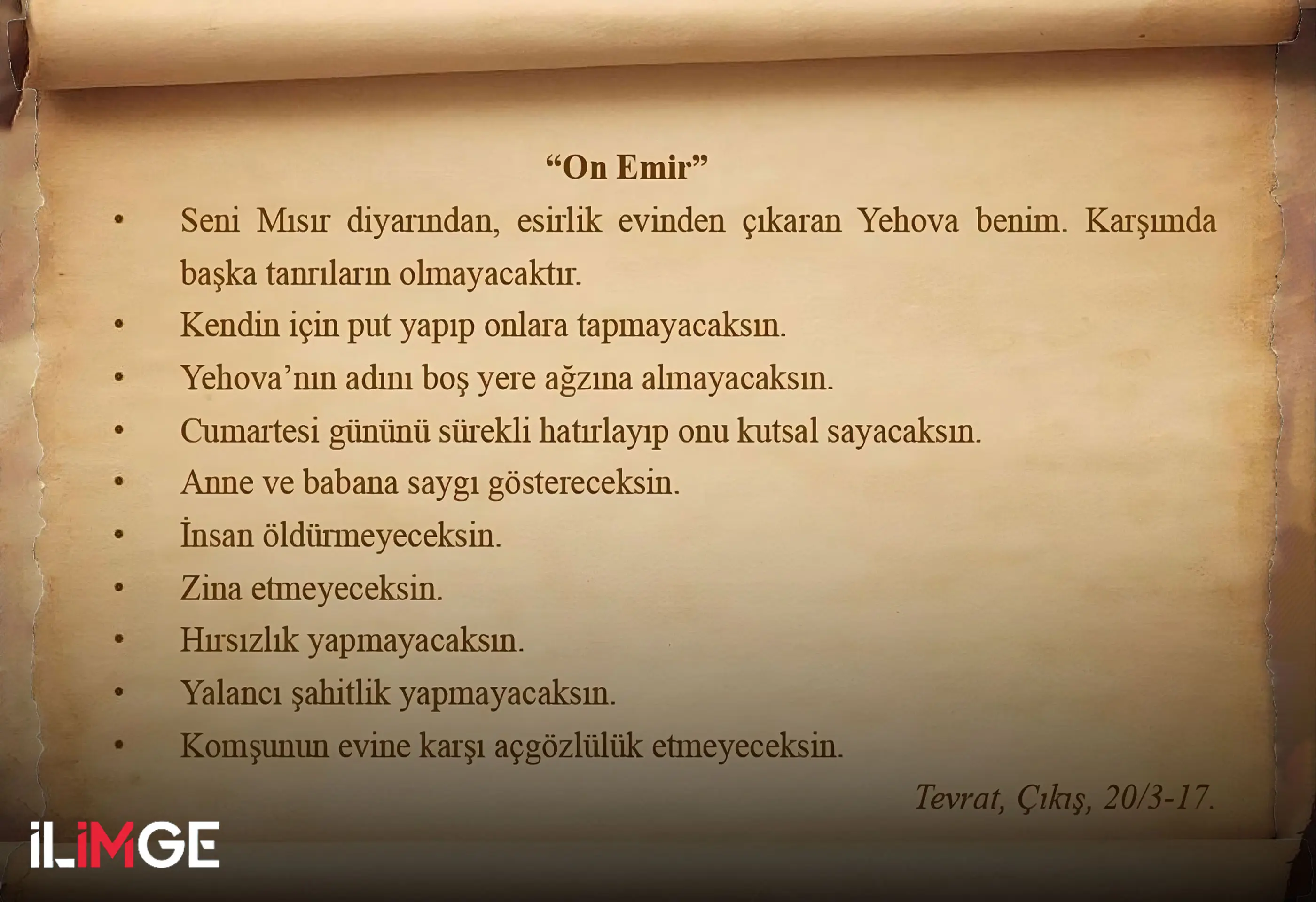 Sina Dağı Senfonisi: On Emir
